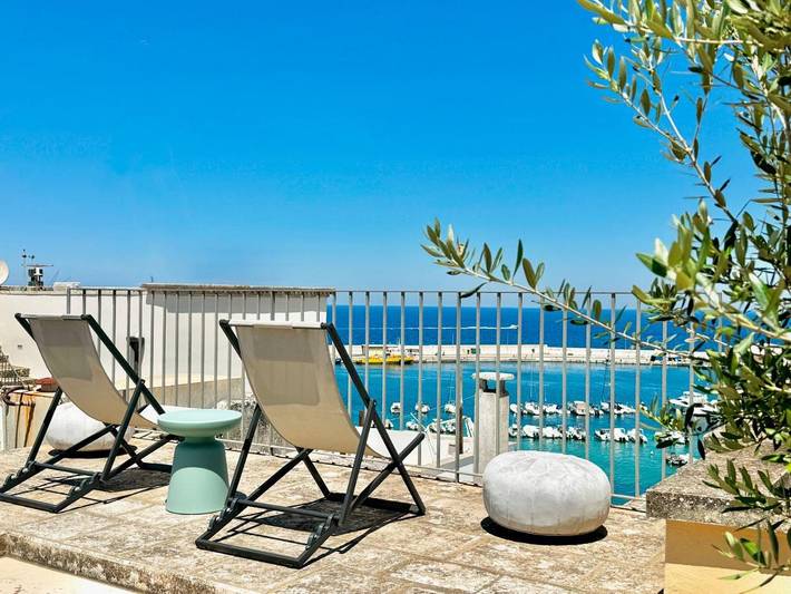 Villa per 5 persone, con terrazza e panorama, con animali domestici in Otranto