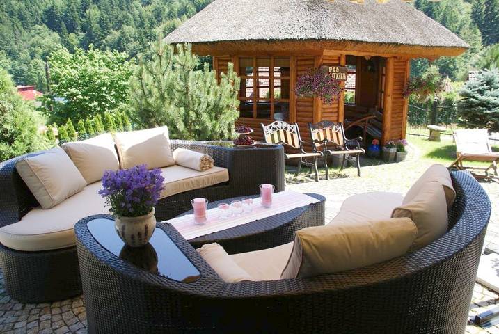 Chambre d’hôte pour 2 personnes, avec jardin ainsi que sauna et vue, animaux acceptés dans Silésie