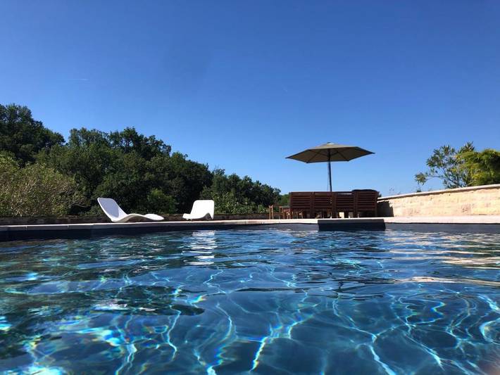 Gîte pour 2 personnes, avec piscine ainsi que jardin et vue à Sames - 2