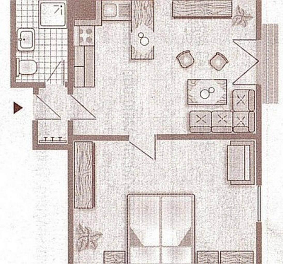 Entire holiday apartment, Ferienwohnung Iseler - 44 qm - 1 Schlafzimmer in Bad Oberdorf, Bad Hindelang