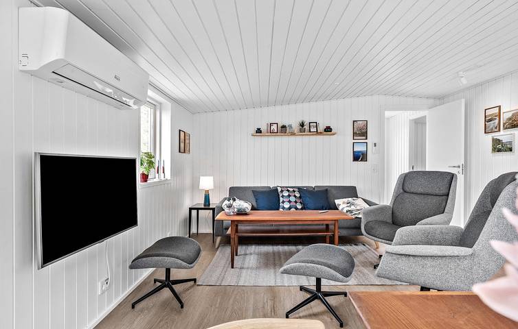 Ferienhaus für 4 Personen mit Terrasse in Lundø, Limfjord in Westjütland
