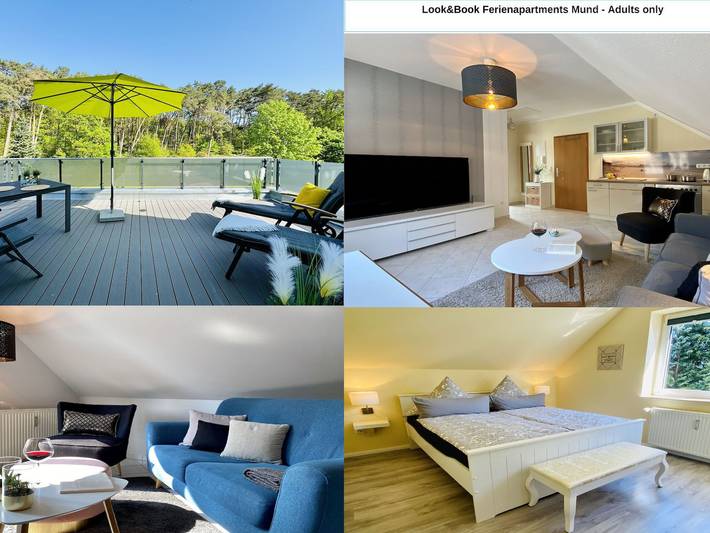 Ferienwohnung für 2 Personen, mit Balkon und Ausblick - 1