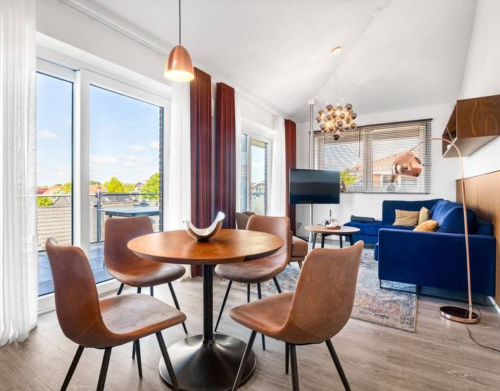 Ferienwohnung für 4 Personen, mit Balkon in Hooksiel, Wangerland