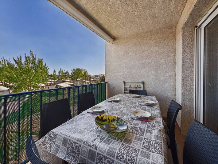 Studio pour 6 personnes, avec Terrasse
