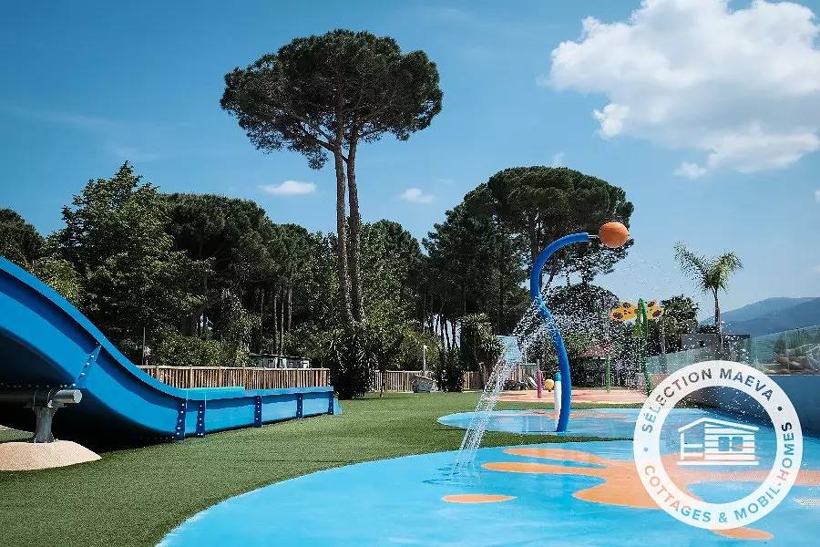 Stacaravan Comfort 4 Kamers 6 Personen Airconditioning + Tv in La Côte Vermeille, Argelès-sur-Mer