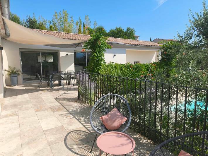 La villa haute - casa de vacaciones en Provenza in Mormoiron, Parque natural regional del Mont Ventoux