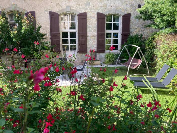 Maison d’hôte pour 4 personnes, avec vue et jardin