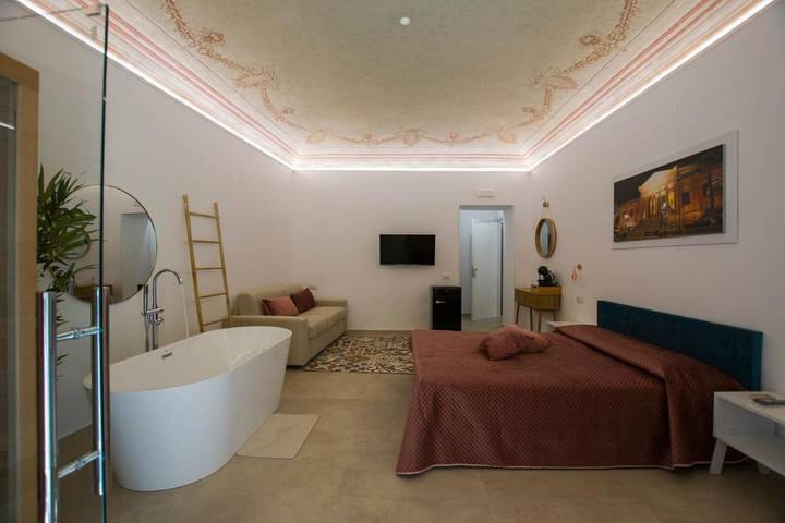BnB für 2 Personen, mit Whirlpool und Balkon sowie Sauna, mit Haustier in Palermo - 4