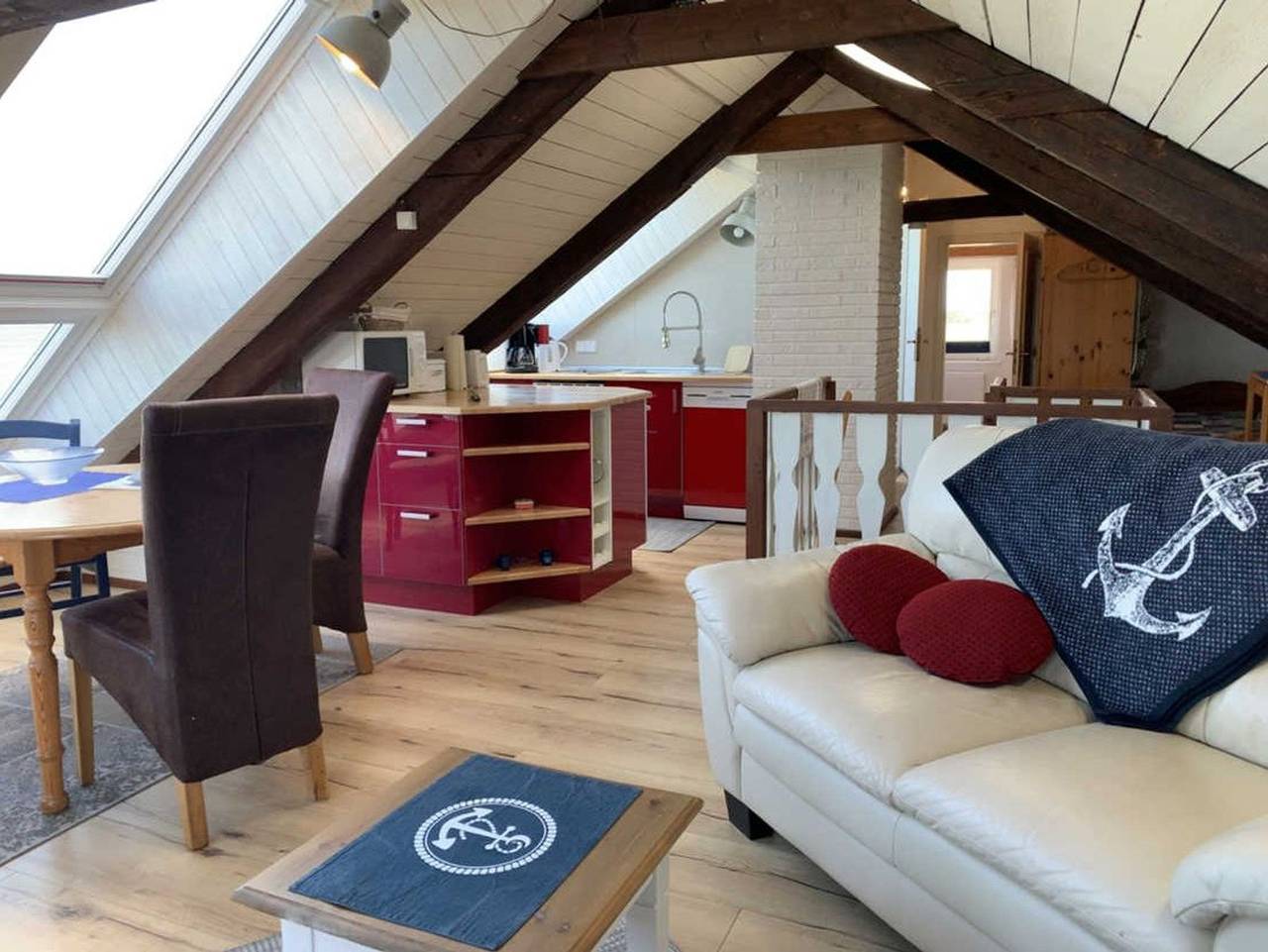 Ganze Ferienwohnung, Dat Kapitänshus - Fewo Frische Brise in Nordstrand (Gemeinde), Nordstrand