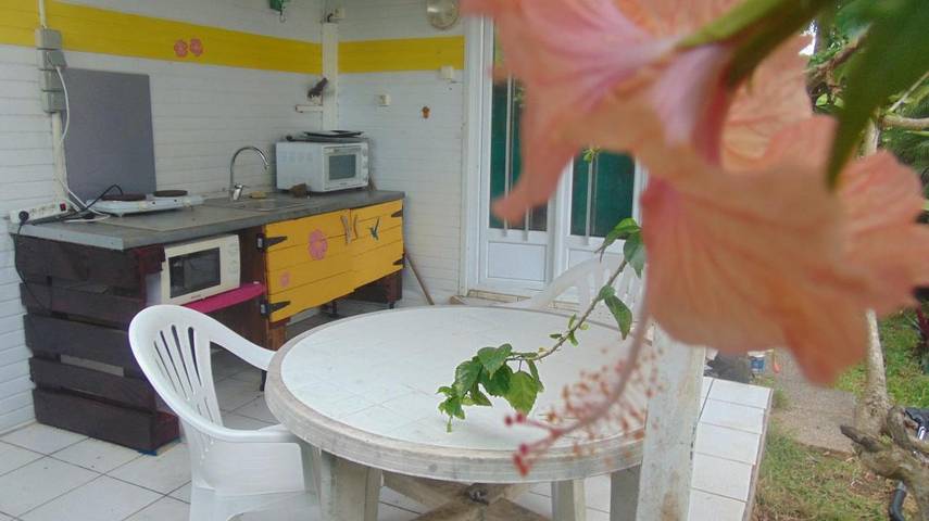 Gîte pour 2 personnes, avec jardin ainsi que vue et terrasse, animaux acceptés dans Plage de la Caravelle - 4