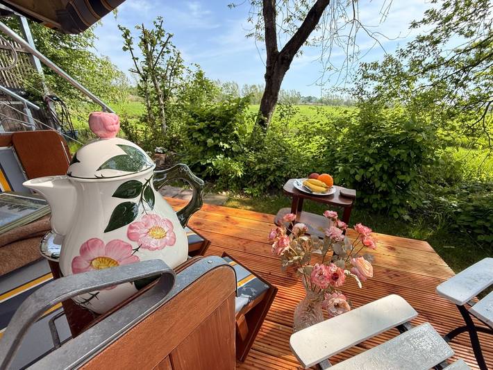 Ferienwohnung für 4 Personen, mit Balkon und Terrasse sowie Garten und Ausblick in Eckwarden - 2