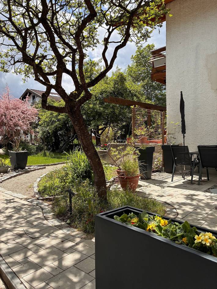 Ganze Ferienwohnung, Ferienwohnung Schmidmayer - Ferienwohnung 37 qm mit Terrasse in Prien, Prien am Chiemsee