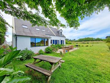 Gîte pour 10 personnes, avec terrasse et jardin à Bangor