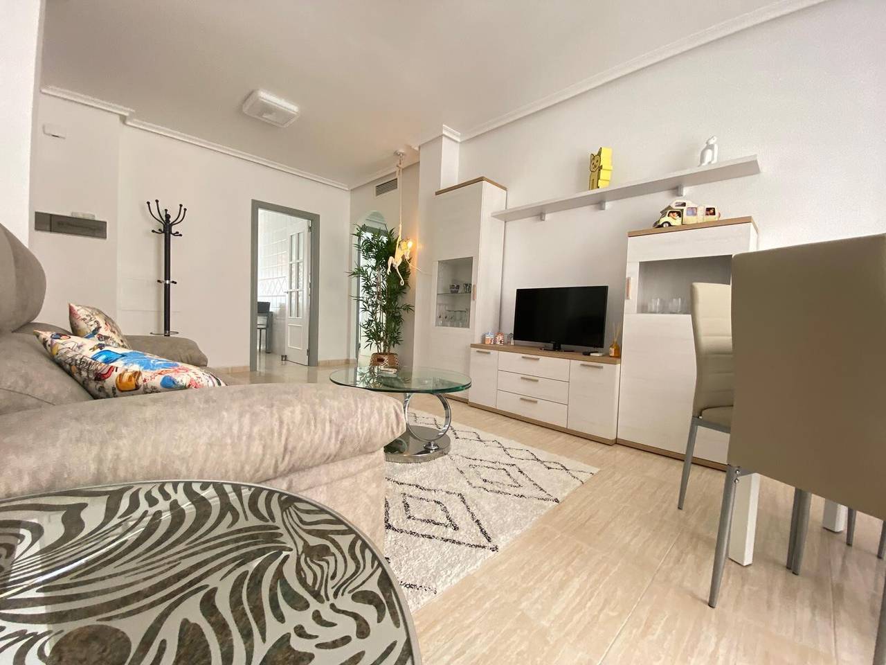 Ruhige Ferienwohnung 200 m vom Strand Villananitos entfernt in San Pedro del Pinatar, Costa Cálida