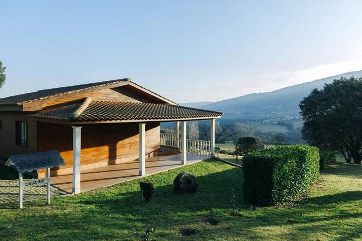 Maison de campagne pour 3 personnes, avec jardin ainsi que piscine et vue à Chaves - 4