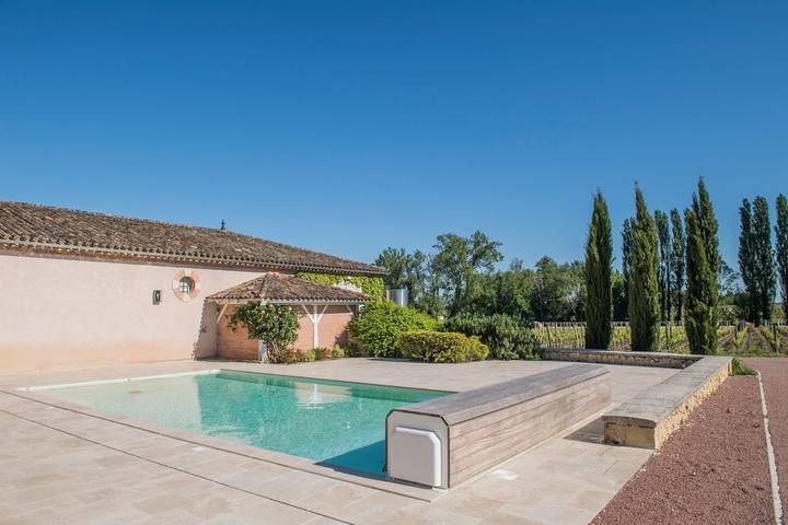 Château pour 10 personnes, avec Terrasse et Piscine en Gironde