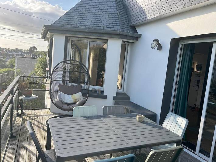 Maison de vacances pour 8 personnes, avec Jacuzzi ainsi que Terrasse et Jardin