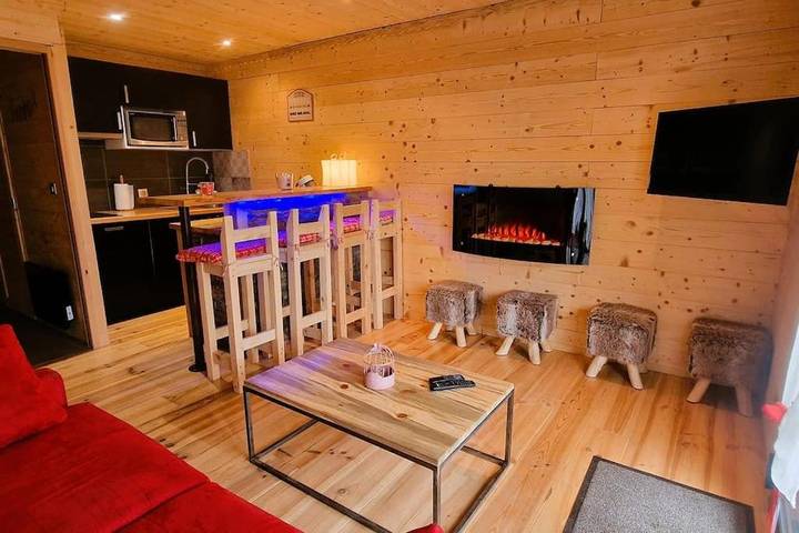 Appartement de vacances pour 4 personnes, avec vue et terrasse