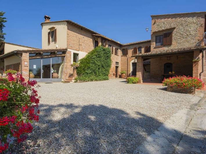 Casa vacanza per 4 persone, con Terrazza e Giardino nonché Piscina a Castelfiorentino