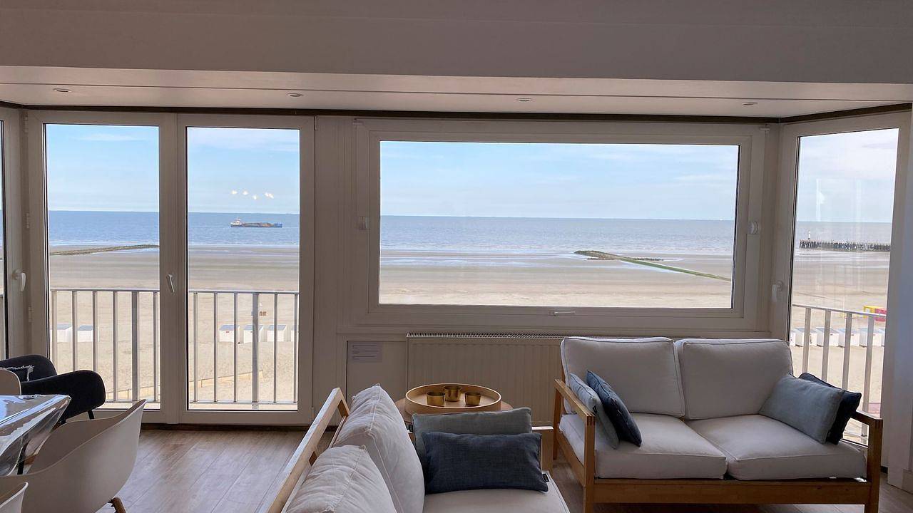 Appartement de vacances entier, Appartement de vacances pour 6 personnes avec terrasse in Nieuwpoort, Côte belge