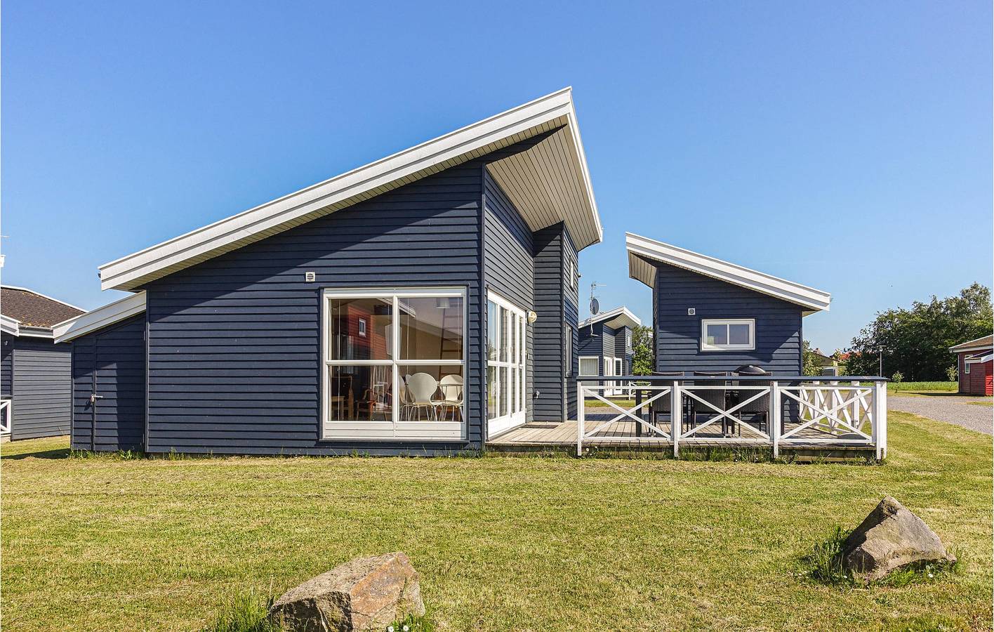 Feriehus for 6 personer med terrasse in Rø, Gudhjem