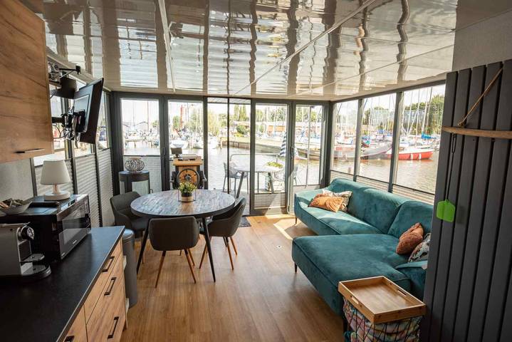 Boot für 4 Personen, mit Balkon und Garten am Ijsselmeer - 4