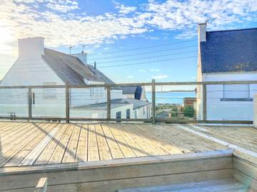 Maison de vacances 'Gite De La Pointe De Men Meur -4 Ch' avec vue mer, terrasse privée et Wi-Fi
