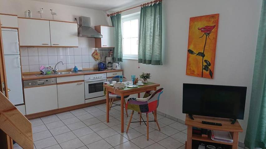 Ferienwohnung für 2 Personen, mit Balkon und Sauna sowie Ausblick in Gollwitz