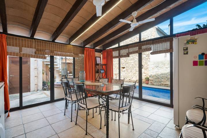Ca Na Missa 10 – Großes Dorfhaus mit eigenem Apartment und Privatpool in Llubi. Wifi gratis in Llubí, Mallorca Inselmitte
