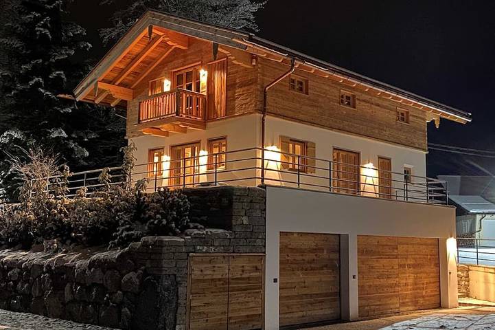 Chalet für 8 Personen, mit Garten und Balkon, mit Haustier