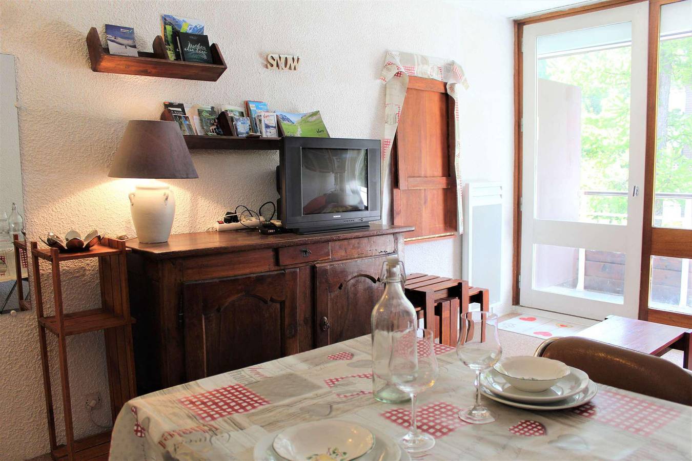 Estudio entero, Résidence le Mélèzen - Estudio para 2 personas (201) in Vars, Briançon region
