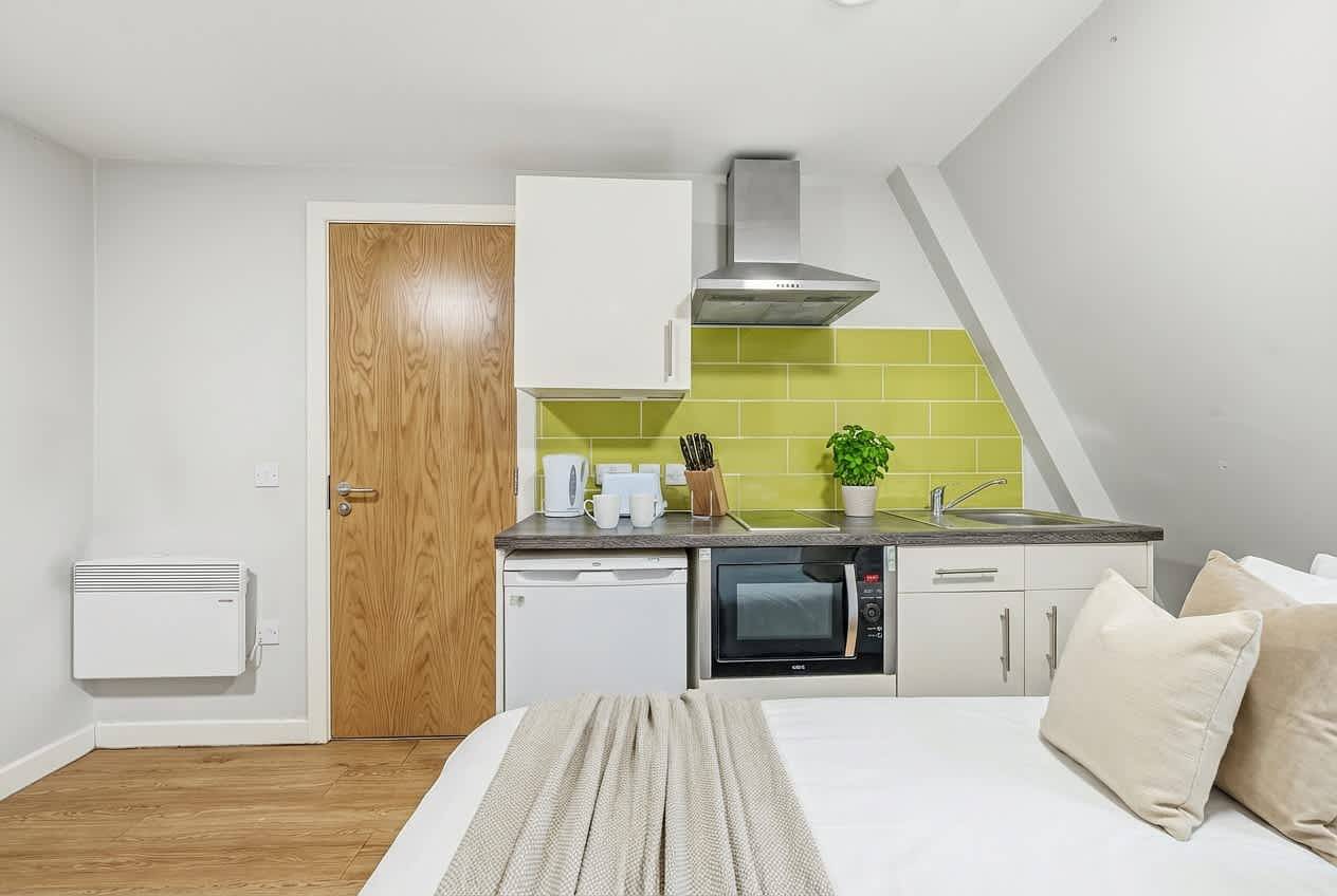 Ganzes Studio, Budget Double Studio in Central Nottingham w Gym in Nottingham, Östliches Mittelengland