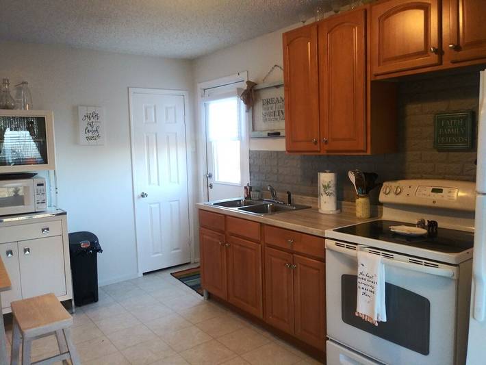 Camping for 4 people, with yard and terrace in Kentucky