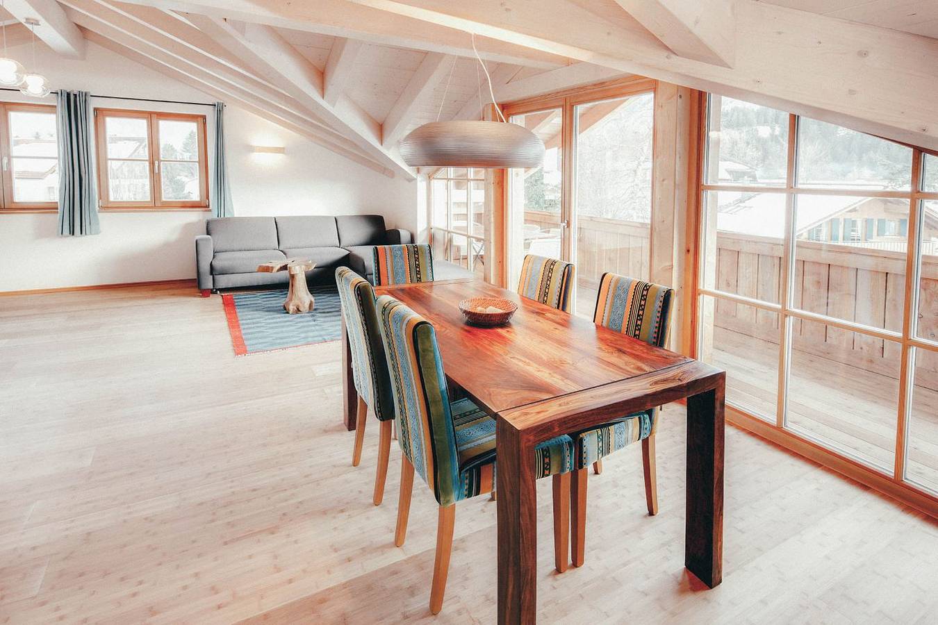 Ganze Wohnung, Luna Blanca 3 – Stilvolle Ferienwohnung mit Balkon und Bergblick in Neuschwanstein, Schwangau