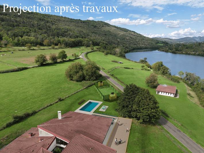 Location de vacances pour 62 personnes à Neuville-sur-Ain