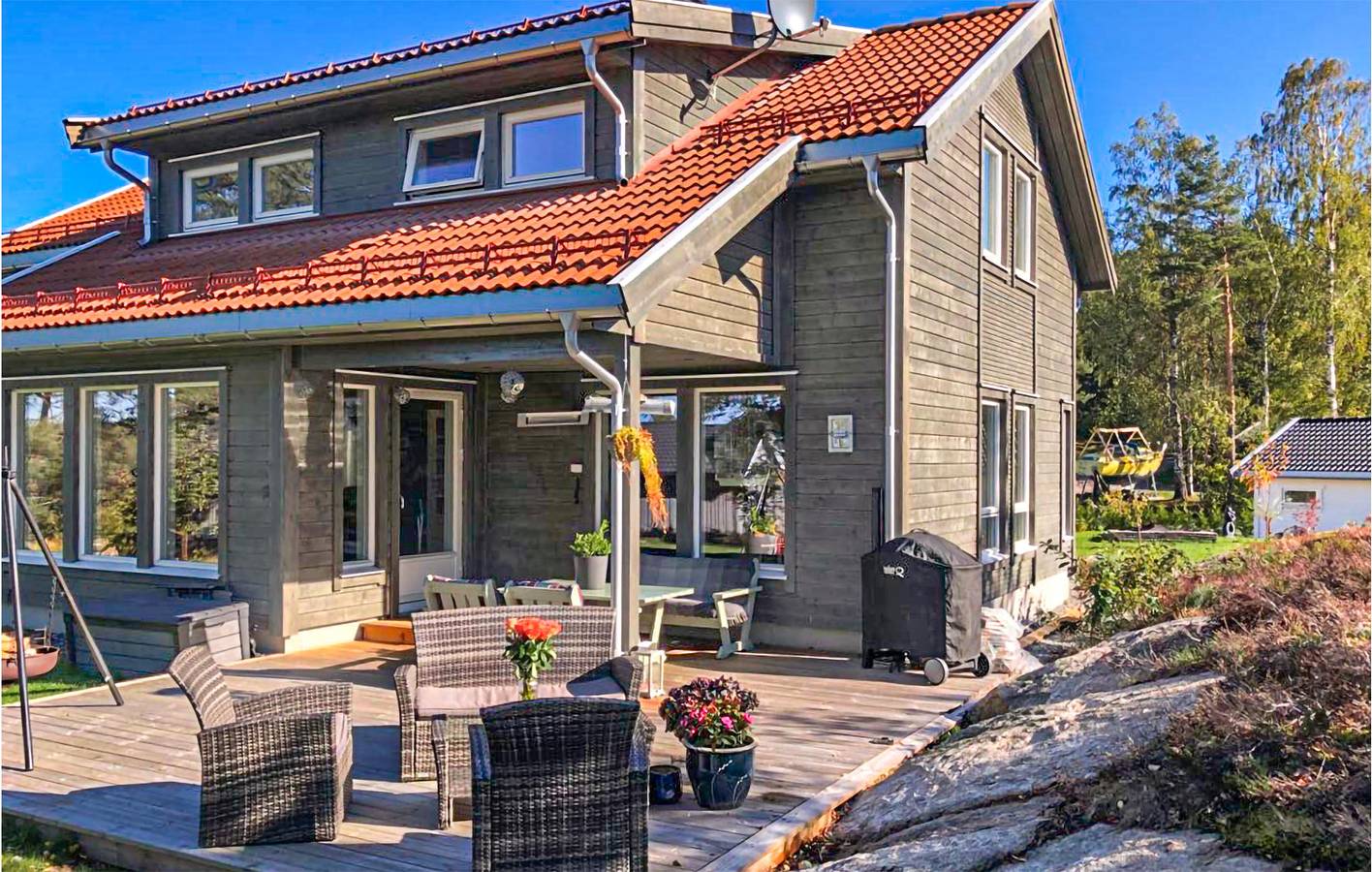 Ferienhaus für 7 Personen mit Garten in Frogn