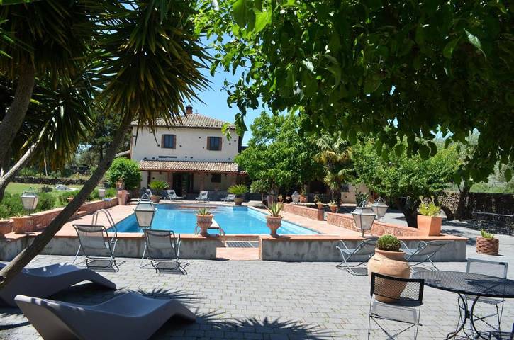 Location de vacances pour 4 personnes, avec jardin ainsi que piscine et vue à Randazzo - 2