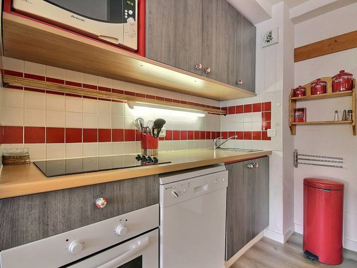 Gîte pour 4 personnes, avec piscine dans Plagne 1800 - 3