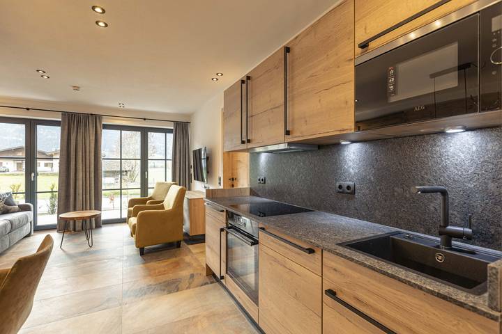 Ferienwohnung für 4 Personen, mit Terrasse und Sauna sowie Seeblick in Uttendorf - 4
