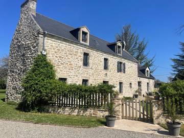 Chambre d’hôte pour 2 personnes, avec sauna et jardin ainsi que piscine et vue dans le Finistère