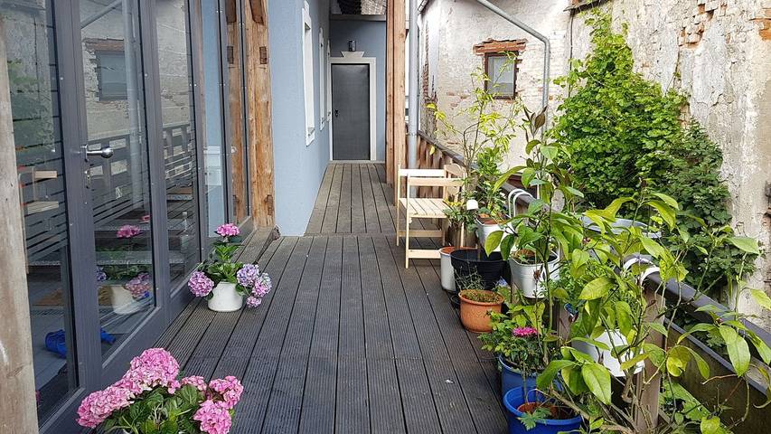 Ferienwohnung für 4 Personen, mit Garten und Balkon, kinderfreundlich in Freyung