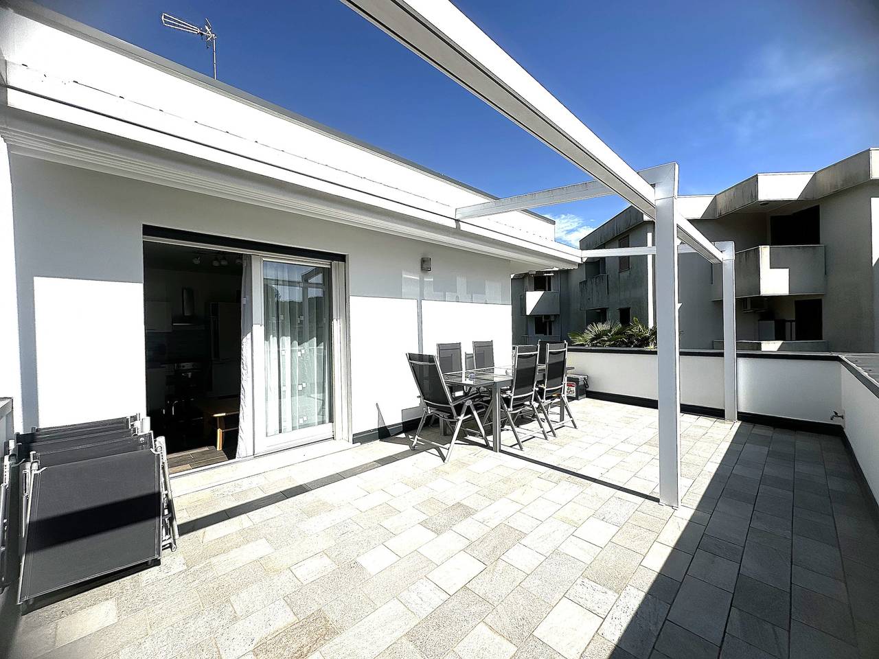 Moderne Familienwohnung mit Terrasse in Bibione, Venedig Provinz