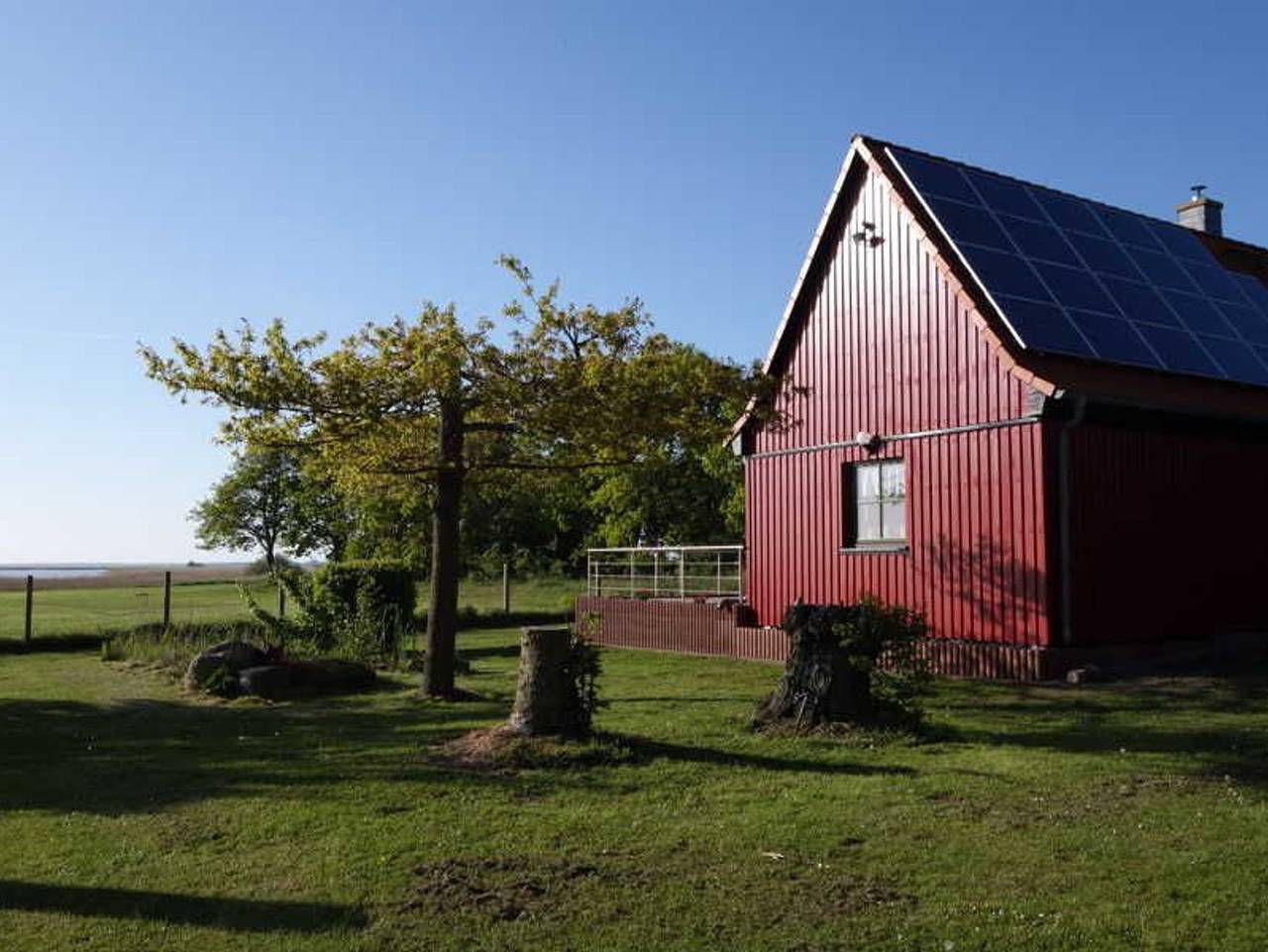 Ferienhaus Darßblick am Bodden in Neuendorf-Heide, Saal