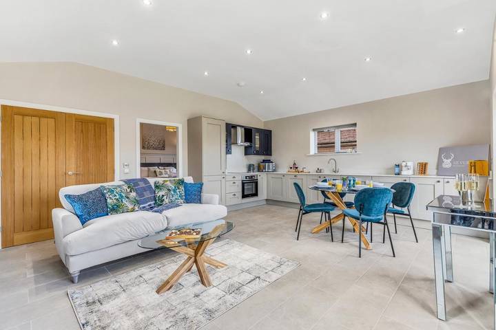 Holiday rental for 2 people, with Terrace and Garden as well as View in Leicestershire