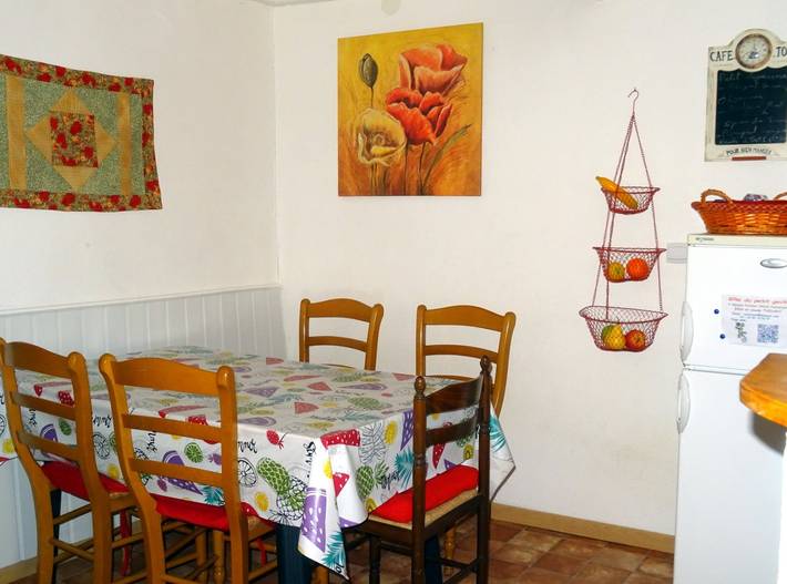 Gîte pour 5 personnes, avec terrasse
