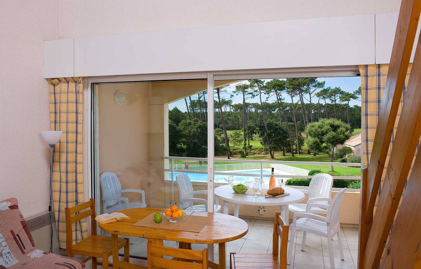 Ganze Wohnung, Ferienwohnung für 6 Personen mit Balkon in Moliets-Plage, Moliets-et-Maa
