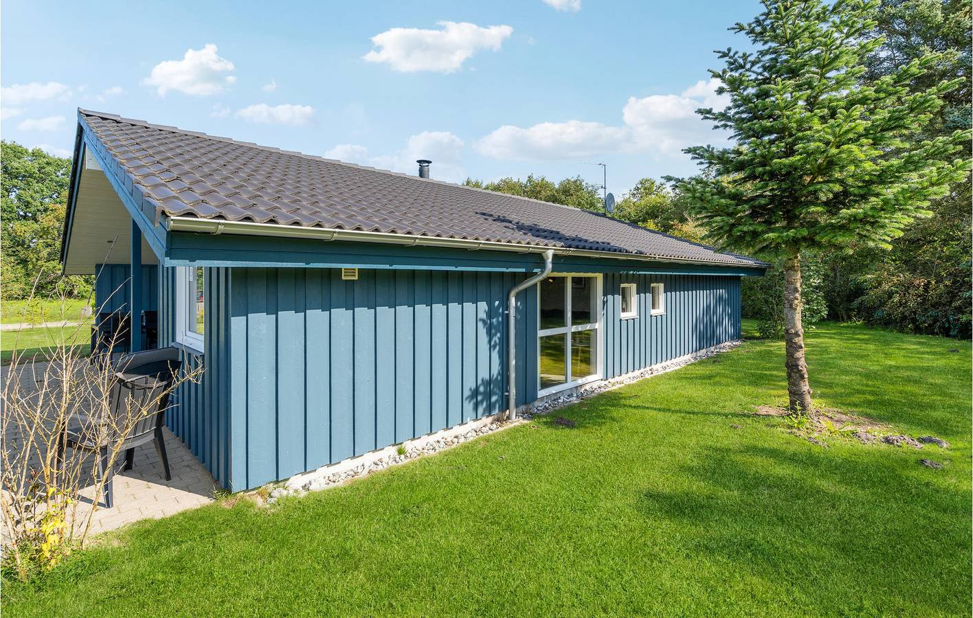 Feriehus for 6 personer med jacuzzi in Hovborg, Vejen