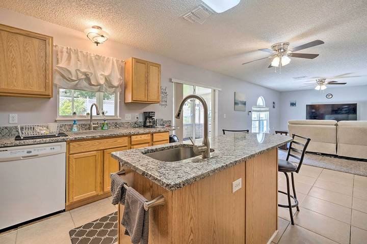 Vacation rental for 10 people, with yard and terrace in Haines City