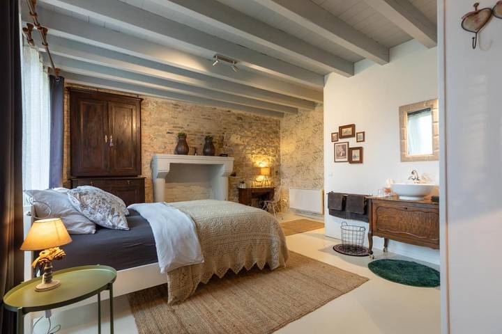 Chambre d’hôte pour 2 personnes, avec terrasse et jardin