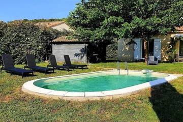 Cottage pour 6 personnes, avec jardin à Chamaret